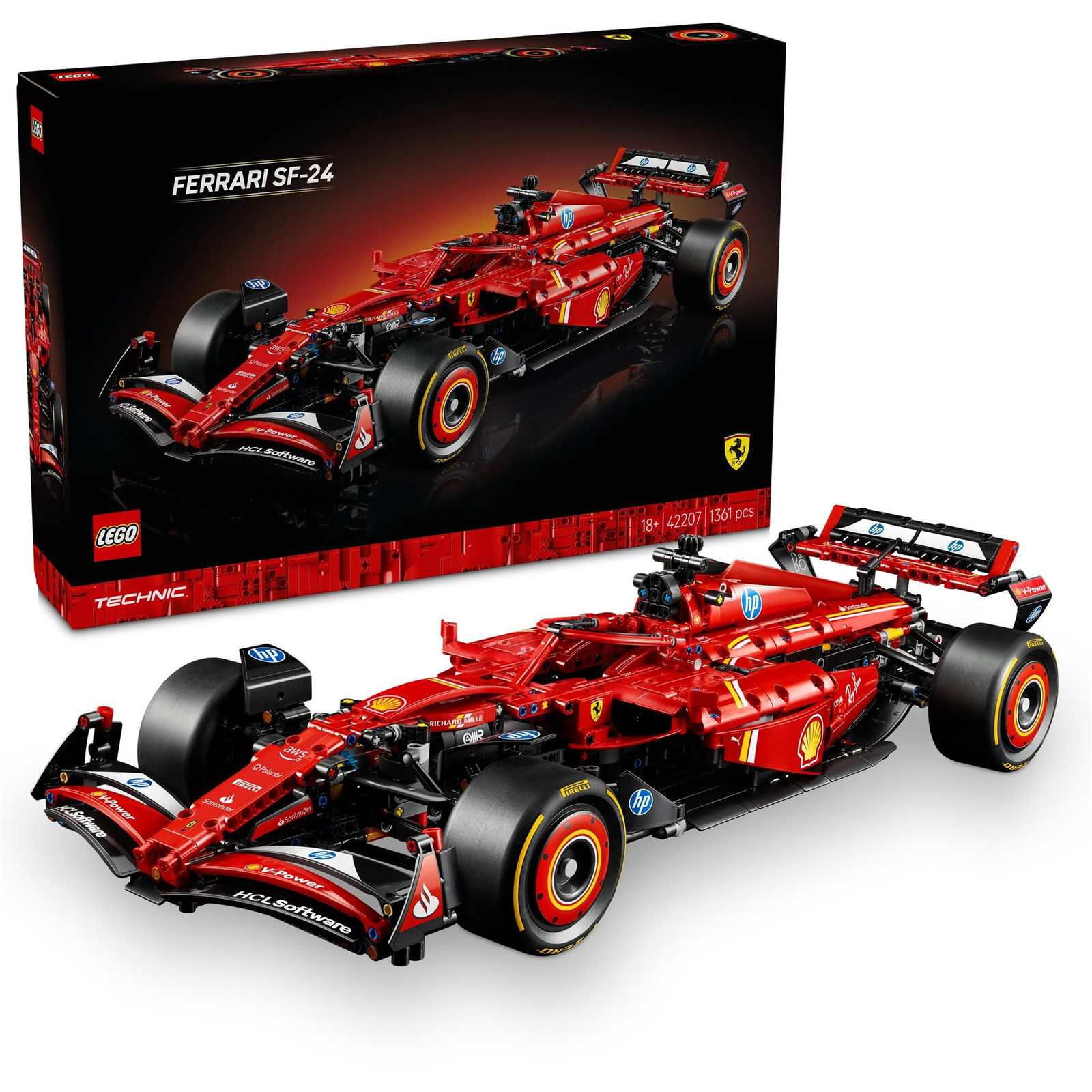 LEGO TECHNIC FERRARI F1 CAR SF-24 42207 (5702017816302)