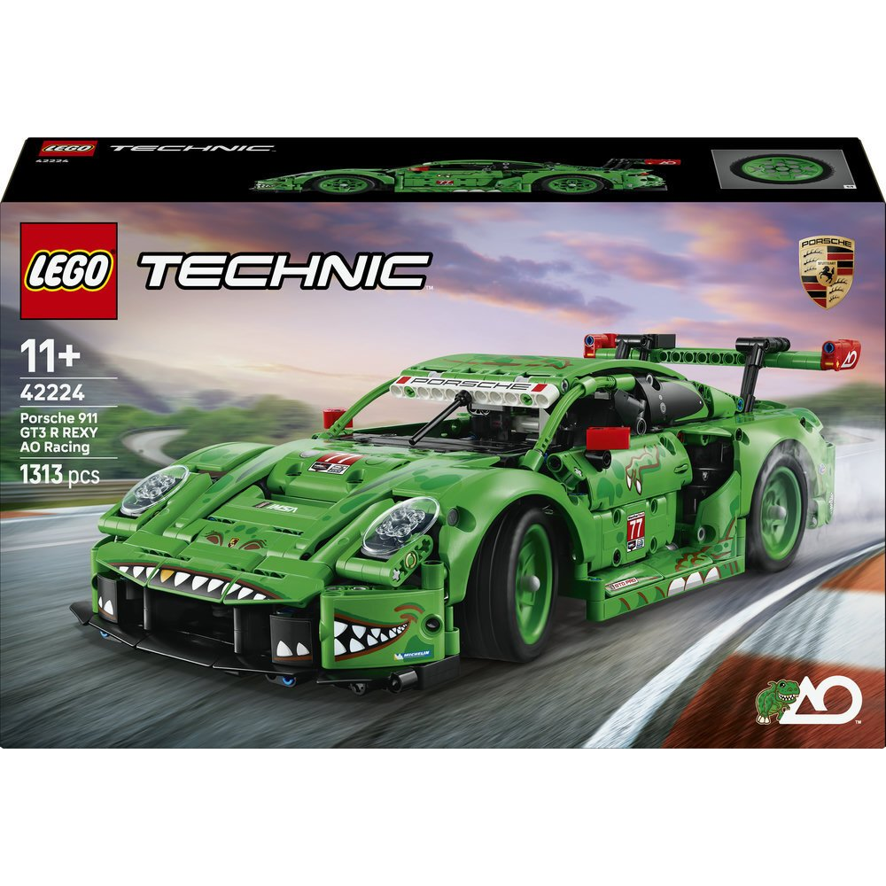 LEGO TECHNIC CAR PORSCHE 911 GT3 R REXY AO RACING 42224 (42224)